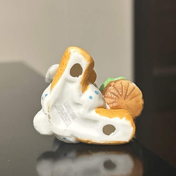 Enesco Lucy and Me Easter Bunny Bear Holding Basket with Colored Eggs - Picture 10 of 10